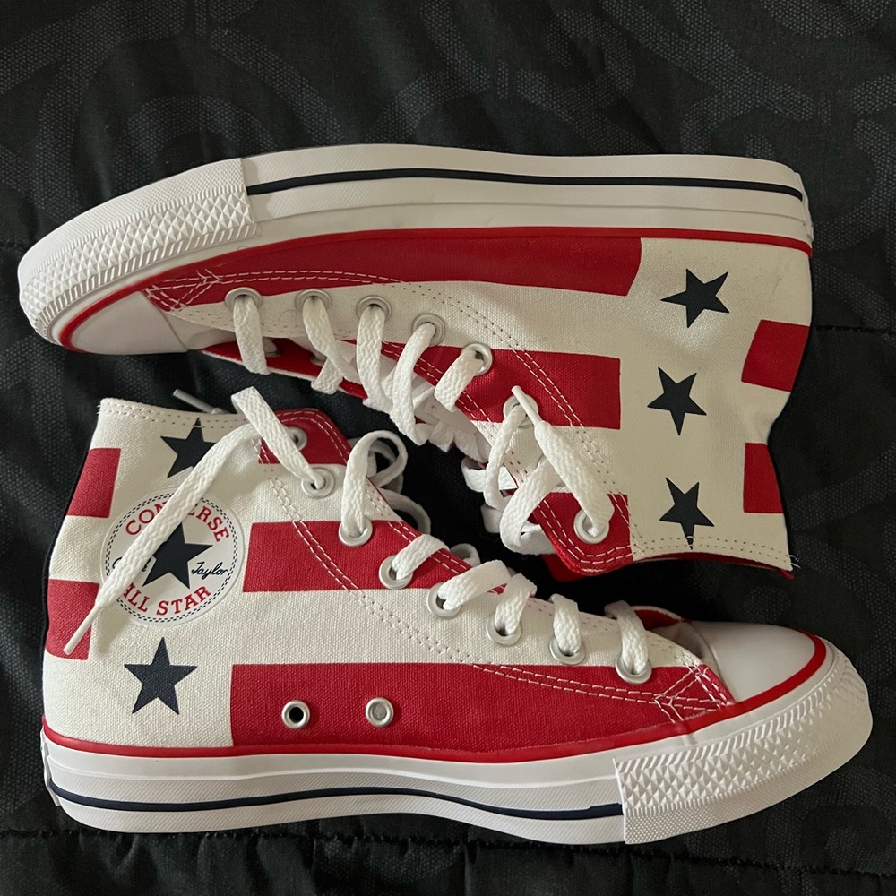 American Flag Converse